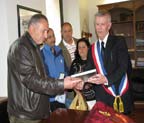 Réception des autorités arméniennes en mairie en vue du futur jumelage
