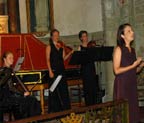 Concert baroque dans l'église pour la saison VEYRIER