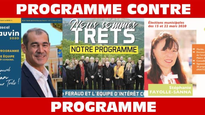Fayolle / Chauvin / Feraud : Programme contre Programme : Le comparatif (Mis à jour pour le 2e tour)