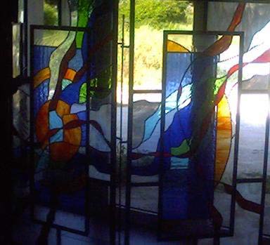 Vitrail de Thalie
